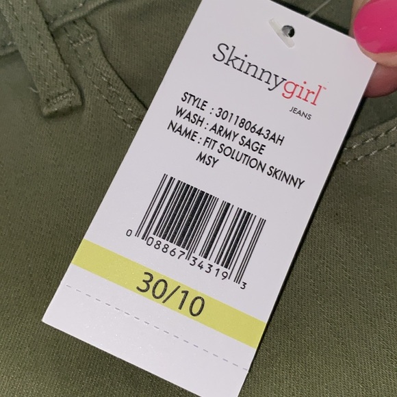NEW Skinnygirl skinny jeans - Picture 3 of 12